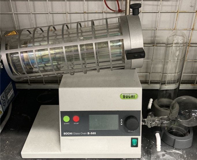 Vacuum glass oven