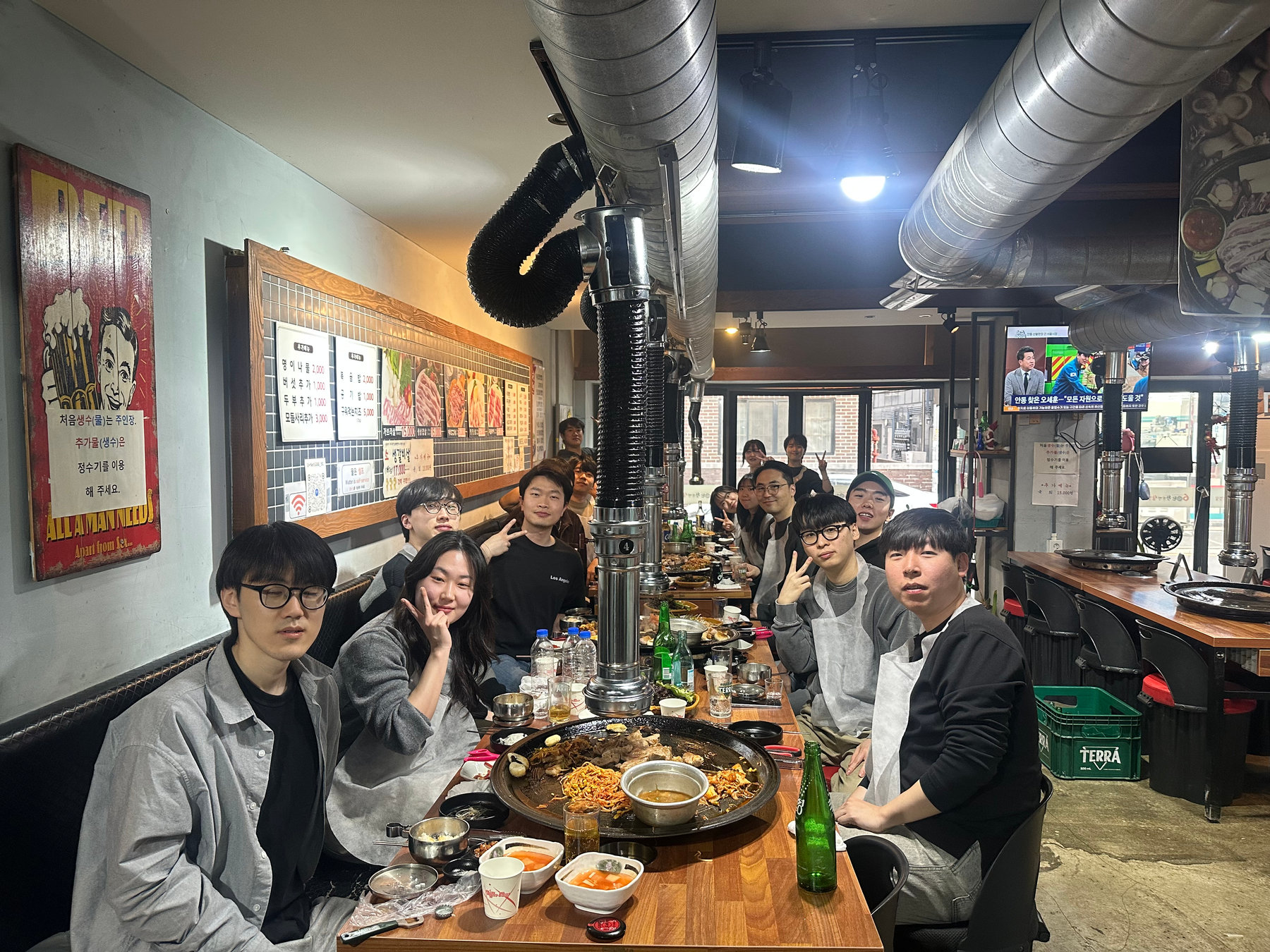 월간 연구실 회식 · 2025-03-28
